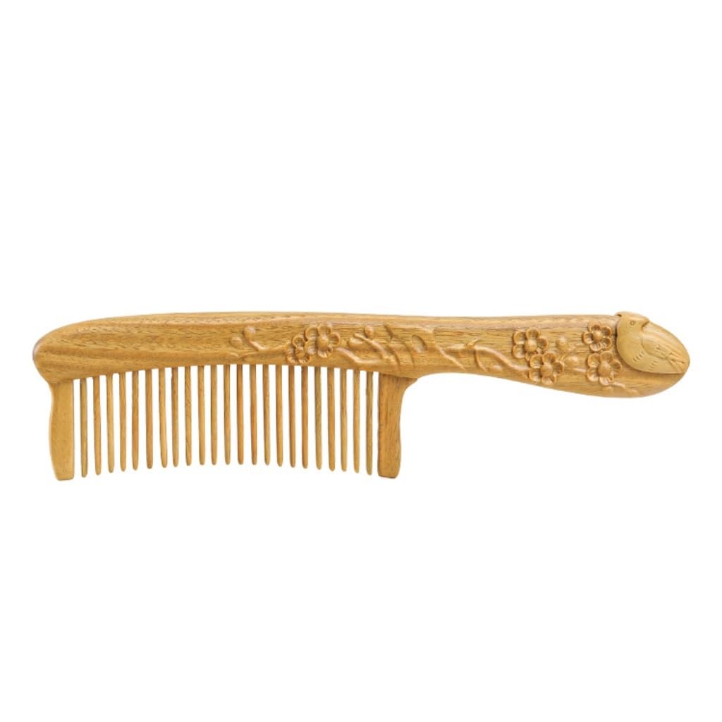 Peine Para Peinar Peine especial de pelo largo for mujer, peine for ducha de baño, peine rizador de madera maciza con mango Peine Para El Cabello