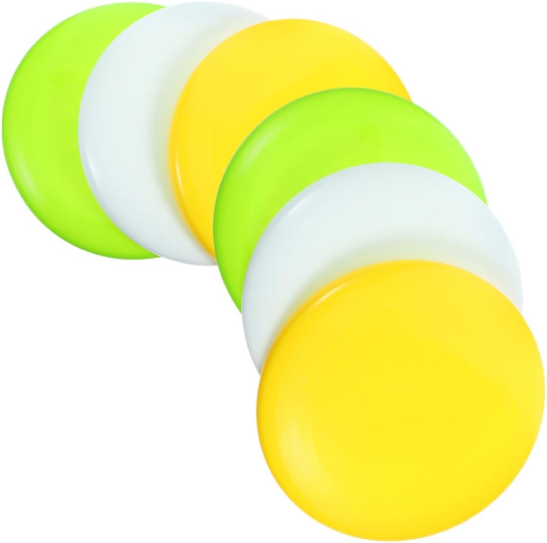 YARNOW 6pcs Disc Golf Discs Beginner to Professional Lightweight Easy to Use for Outdoor Games