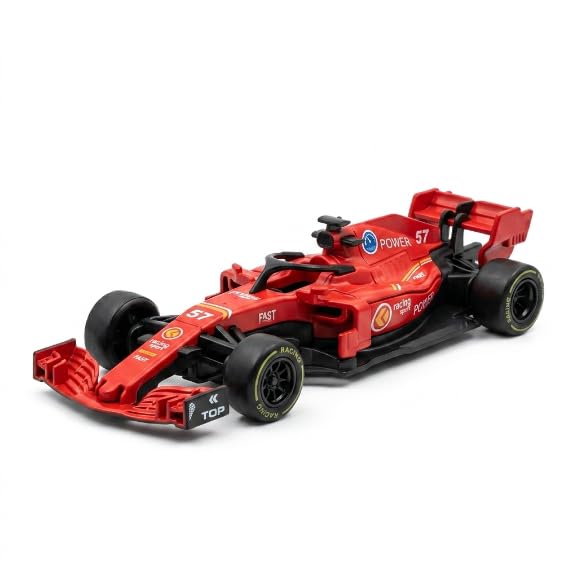 1:43 Scale Diecast Formula 1 Car, Red | Officially Licensed, Metal Collectible, Display Toy, For Fans & Gifting-picture-42