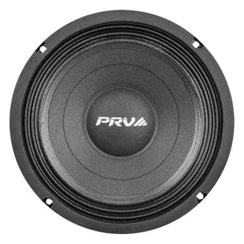 Image of PRV AUDIO 8 Inch Midbass Speaker 8MB450 v2, 450 Watts, 8 Ohm, 2 Inch Voice Coil, Pro Audio Loudspeaker (Single)