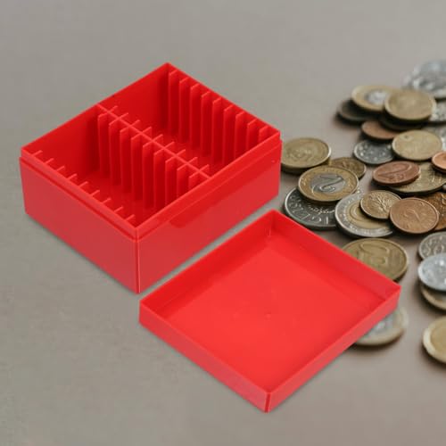 Caja organizadora impermeable para monedas con 20 ranuras miniatura 4