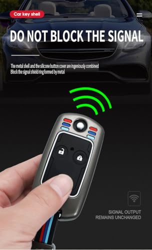Coque de protection à rabat pour clé Honda Civic étui télécommande plip - 5