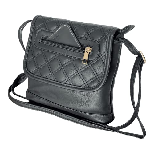 EEKHAM Bolso Mujer Acolchado Negro Cover