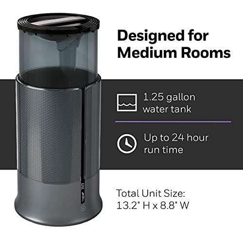 Honeywell Designer Series Cool Mist Humidifier, Room Humidifiers, Black - image 6