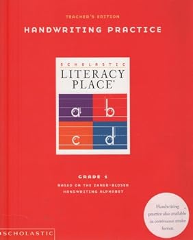 Paperback Handwriting Practice (Based on the Zaner-bloser Handwriting Alphabet) Grade 1- TEACHER'S EDITION Book