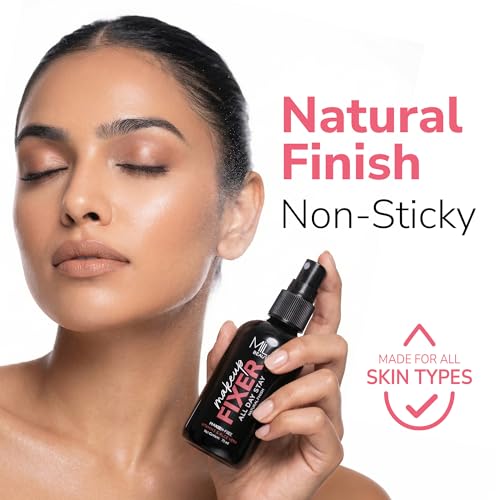 Image of Mila Beaute Makeup Fixer I Smooth Matte Finish I Non Sticky & Long Lasting I Hydrating with Aloe Vera and Vitamin E-15ML