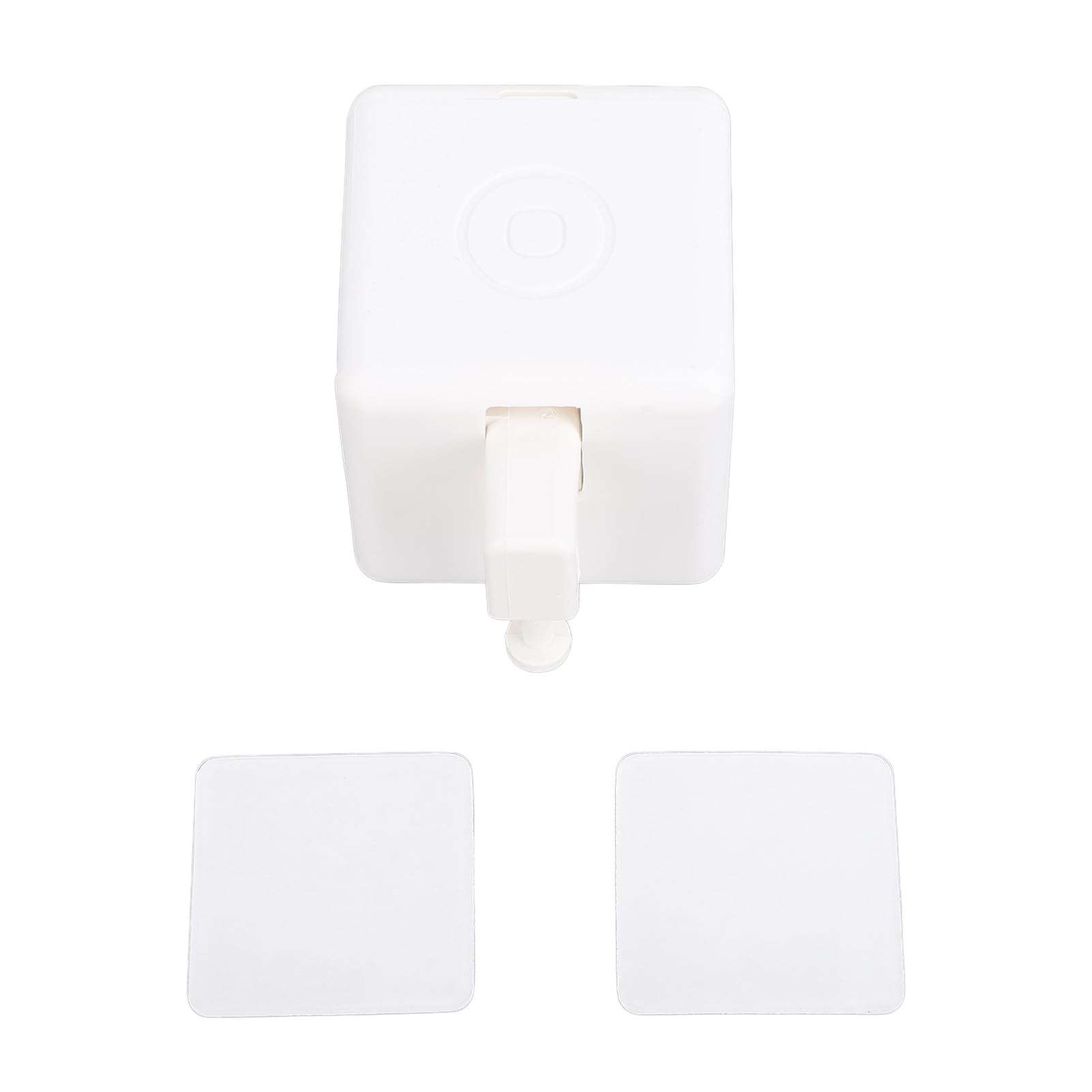 CHICIRIS Pulsador de Interruptor de Botón Inteligente Inalámbrico para Control de Voz y Táctil para Dispositivos Domésticos Plástico Blanco 1 Unidad
