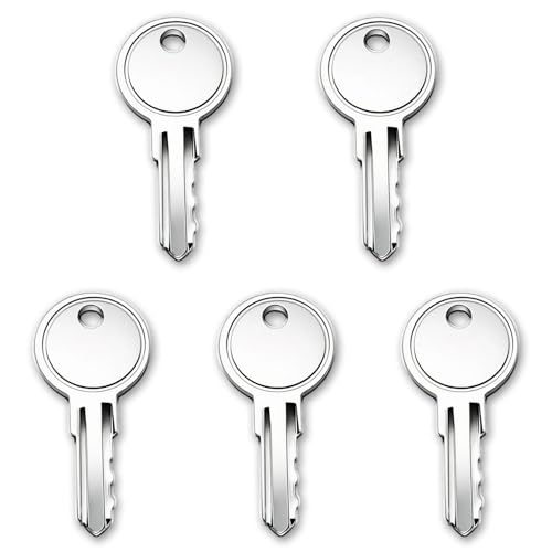 5 Pcs Window Lock Keys, Metal Universal Window Key, Window Keys Replacement Universal Compatible with Securistyle Window Lock