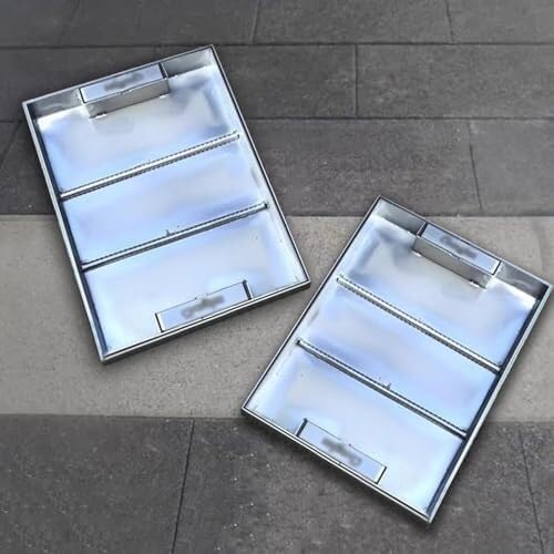 Stainless Steel Flush-Mounted Square Access Panel