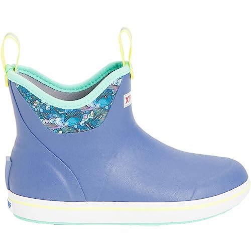Image of XTRATUF Women's 6 Inch Ankle Deck Boot, Purple, 10