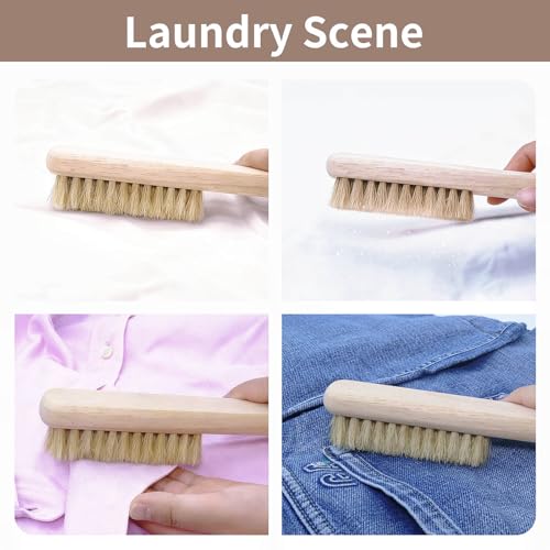 Wood Laundry Stain Brush