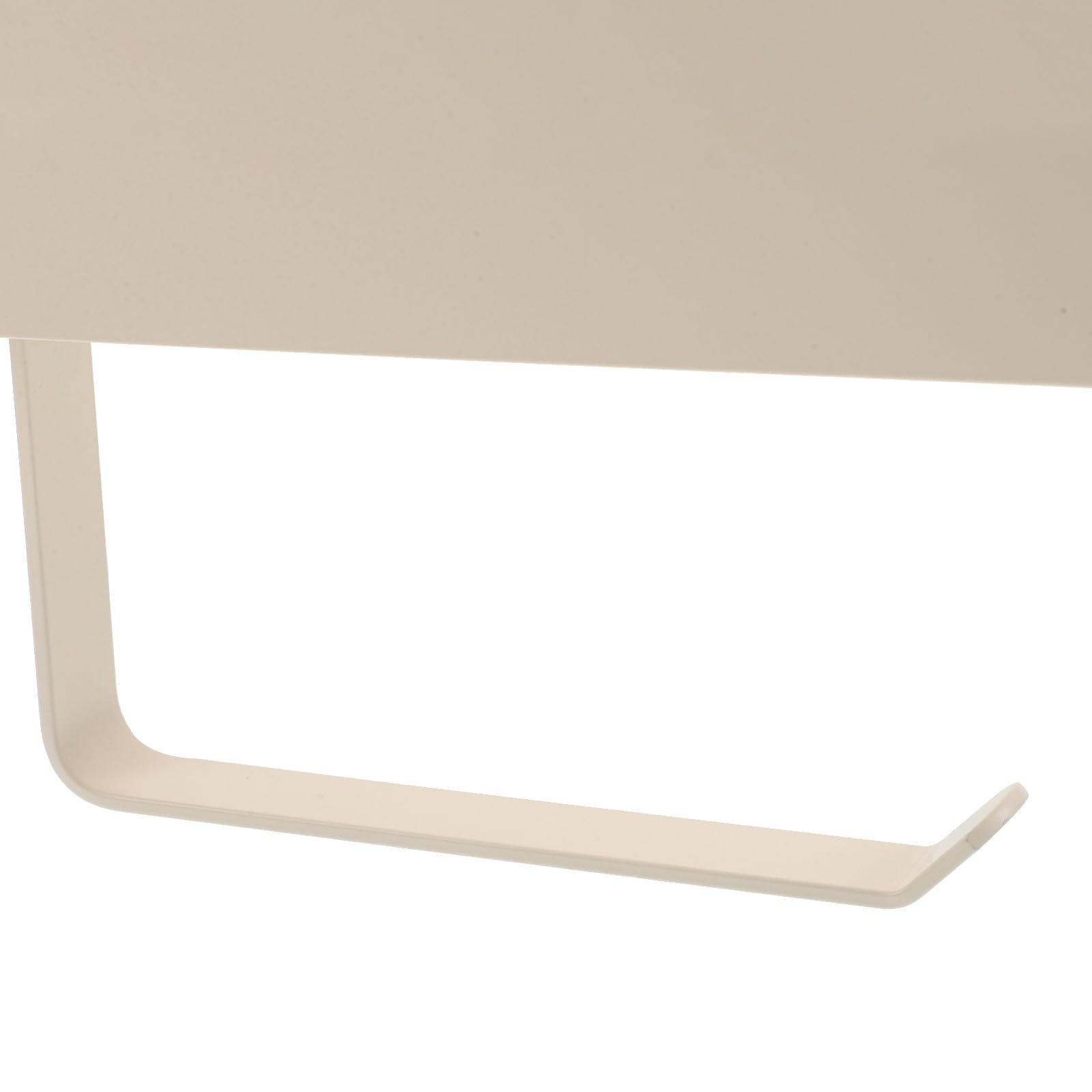 Portarrollos de Papel Higiénico sin Tornillos Beige para Baño