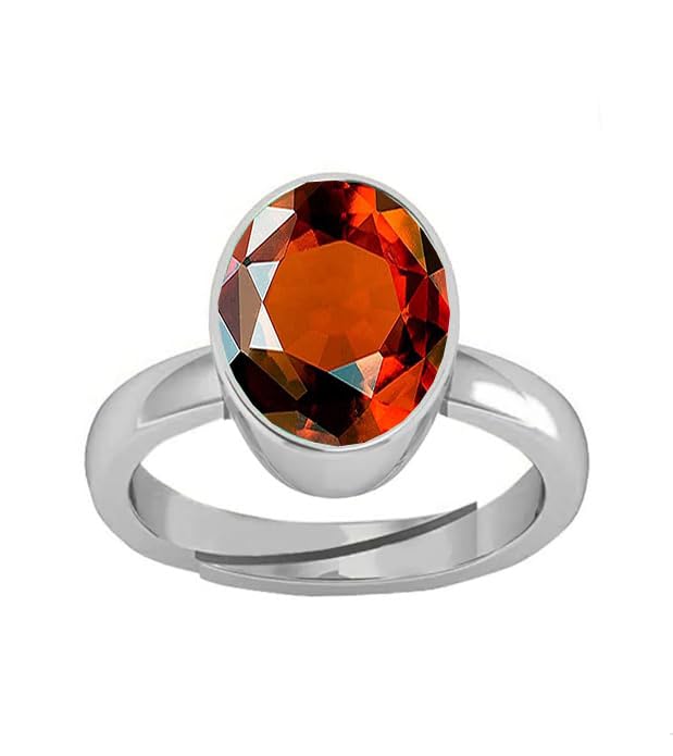Sidharth Gems Gomed Ring 4.25 Ratti 3.00 Carat Natural and Certified Hessonite Garnet (Gomed) Astrological Gemstone Adjustable for Men and Women (B08TRJNSHQ) Amazon Price History, Amazon Price Tracker