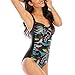WIN.MAX Traje de baño Acolchado para Reducir Barriga, Traje de baño de...