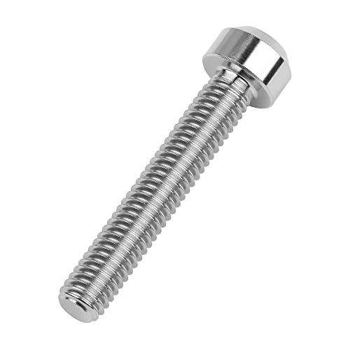 Image of Titanium Torx Square Head M6 x 10 15 20 25 30 35 40 45 50 60 65 70 80mm Screw Pack of 5 (Normal Titanium, M6x35mm)