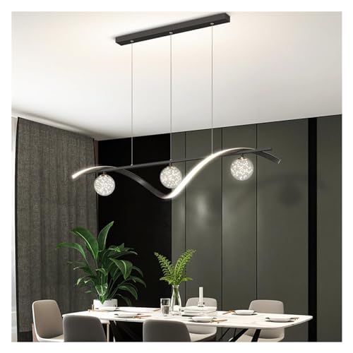 Lampe longue à suspendre au plafond LED à intensité variable pour restaurant - 2