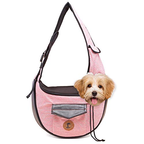 Vejaoo Mochila de Perros Gatos Bolsos para Mascotas Transportín Bolsa de Viaje Al Aire