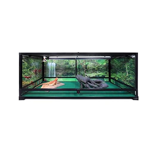 Carolina Custom Cages Terrarium, Extra-Long, 48Lx18Dx18H, Easy Assembly