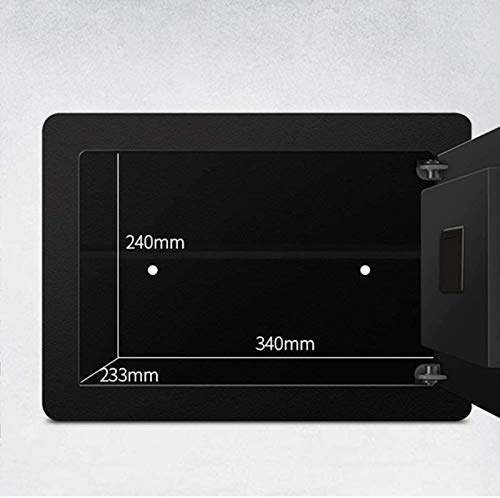 Digital Security Safes Box Wall Safe Lock Box Cash Strongbox Wall-In Style With Number Keys Emergency Lock Safe (Color : White) #TOP5