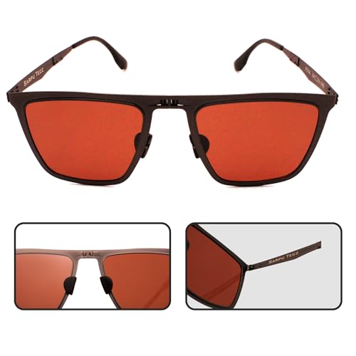 Flat-Folding Polarized Aviator Sunglasse Lightweight UV400 Protection Collapsible Travel Design for Men & Women4