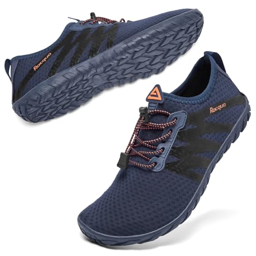 Image of Racqua Water Shoes Womens Mens Quick Dry Barefoot Shoes Swim Lightweight Surf Beach Pool Aqua Shoes