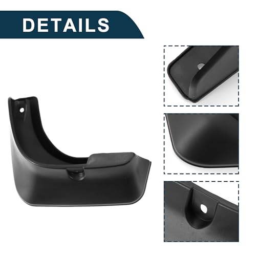 Image of Mud Flaps Splash Guards for Toyota Avalon 2007-2012 Sedan Front & Rear Mud Guards W /Mount Accessories