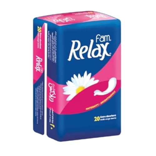 Fam Relax Natural Cotton Feel Maternity Sanitary Pads 20 Pads
