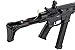 Lancer Tactical Gen 2 New 9mm Battle X CQB Lightweight Carbine AEG Color Black