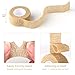 6pc-1 Inch Wide Skin Colour Elastic Self- Adhesive Bandage Finger Tape,Wrap Bandages, for Wrist and Ankle for Chair and Table Legs to Reduce Friction and Noise