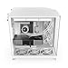 NZXT H9 Flow (2025) – Large Dual-Chamber ATX Mid-Tower Airflow PC Case – Includes 3 x 140mm & 1 x 120mm Fans – 420mm Radiator Support – Tempered Glass – Back-Connect Ready – White