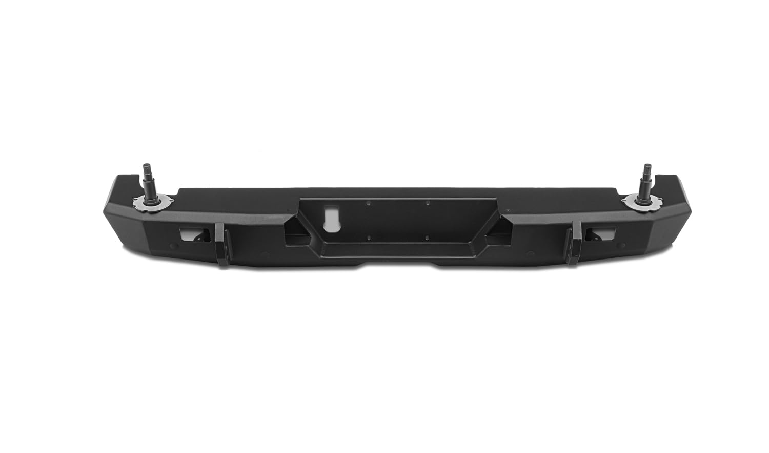 Rugged Ridge WingMate Rear Bumper for Jeep Gladiator JT | Accommodates Swingout Tire Carrier, Dual Pivot Points, 3/16" Steel, Textured Black |