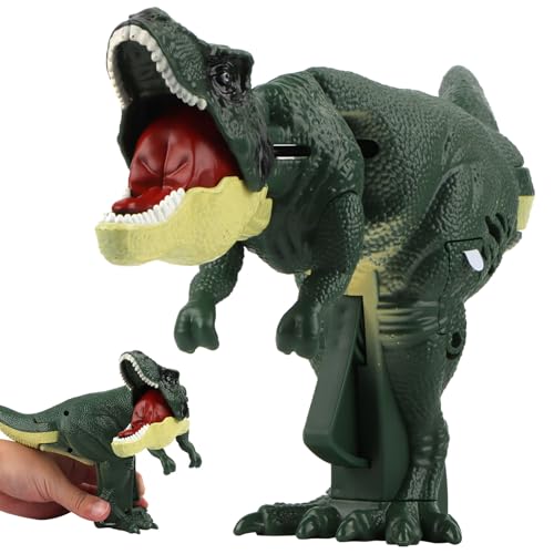 Trigger The T Rex,Dinosaurio T Rex T-Rex Dinosaurio Toys,Juguete de Dinosaurio Oscilante,Tiranosaurio Rex Figuras Juguete,Dino Toys,Figuras de Dinosaurios,Tyrannosaurus Rex