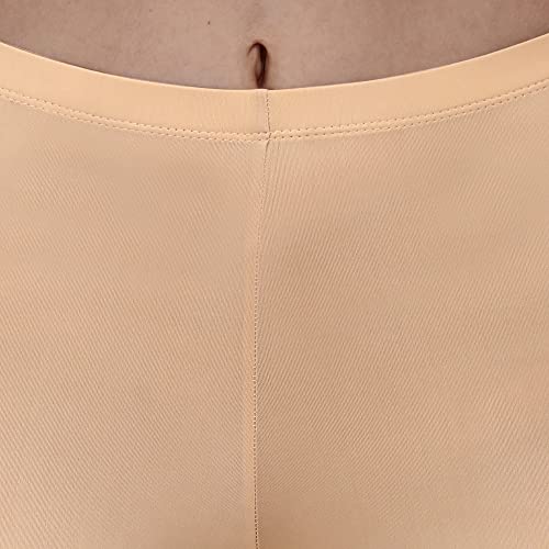 Image of SOIE Women's Mid Rise Soft Polyamide Spandex Knee Length Cycling Shorts