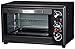 Grunkel - HR-28NRM - Horno eléctrico multifunción de sobremesa de 28L. 3 funciones de calor, selector de temperatura hasta 230ºC y temporizador de 60 min. Accesorios incluidos - 1600W – Negro