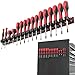 Olsa Tools Magnetic Screwdriver Organizer | Premium Quality Tool Holder | Fits up to 16 Screwdrivers | Red