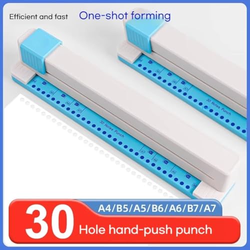 Perforateur 30 trous réglable pour vos carnets de notes - 3