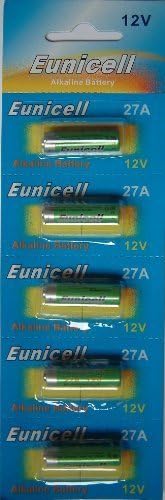 Eunicell 5 x 27A 12v Alkaline Batteries
