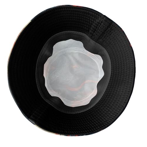 Image of Bucket Hat for Women Men, Fashion Print Outdoor Beach Hat Packable Sun Cap for Travel Hiking