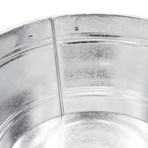 Bac à fleurs en zinc 25L Spetebo pour installer facilement un point d'eau - 6