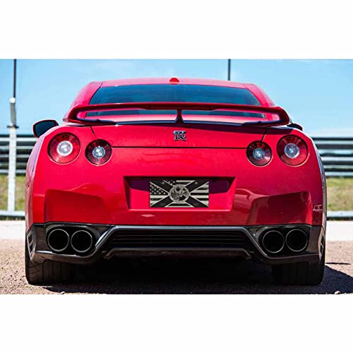 Pehede License Plate for Car Black State of Florida Flag with USA Flag Aluminum Novelty License Plate for Front of Car 6X12 Inch - Thumbnail 5