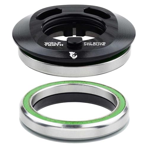 �E���t�g�D�[�X(Wolf Tooth) IS52 Premium Upper & Lower Headset for ENVE IN-Route System Black