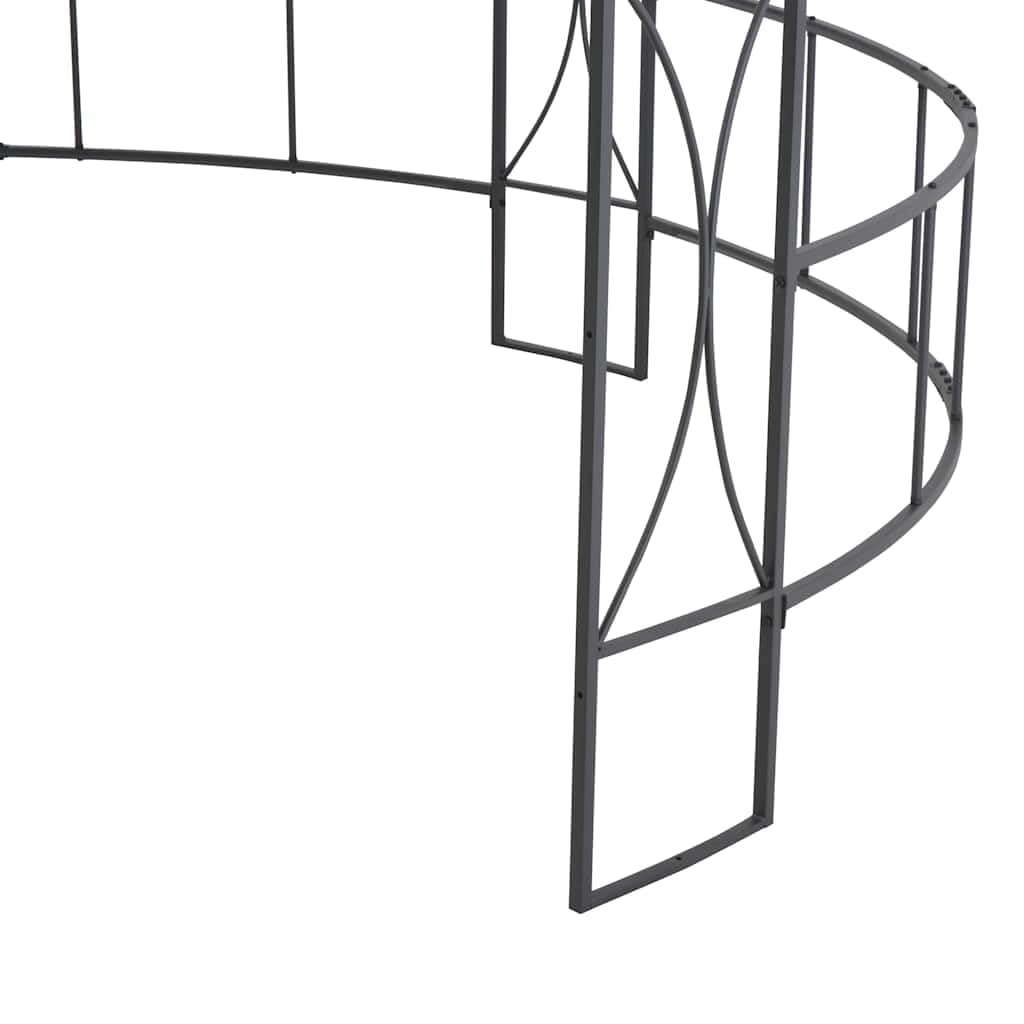 Tonnelle ronde - 300 x 290 cm - Blanc