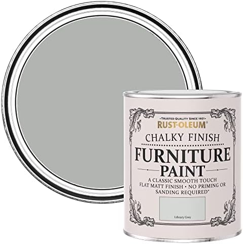 Rust-Oleum AMZ0036 A Classic, Smooth Touch Flat matt Paint Finish, anthracite , 750ml