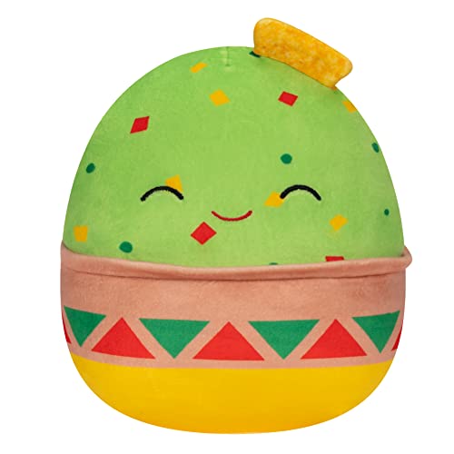 Squishmallows Peluche Gideon The Guacamole de 7.5 pulgadas, añade Gideon a tu escuadrón, animal de peluche ultrasuave de tamaño mediano, peluche oficial de Kelly (SQJW22-75GU-13)