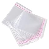Material: Dieser Flachbeutel besteht aus ungiftigem und geschmacklosem OPP-Material und kann Korrosion verhindern, kann Sterilisation und Schimmelentfernung. Gute Abdichtung und Transparenz.