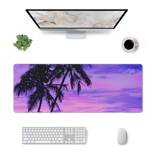 Mouse Pad Grande Antideslizante BEIVGOXL Negro 31.5x12 in miniatura 2