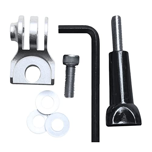 NC Fiets Camera Mount Houder Fietsstuur Klem voor Garmin Camera Fietsen Telefoon Vouwfiets - zilver - Image 4