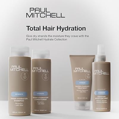 Paul Mitchell Sheer Hydration Conditioner, Moistures + Adds Shine, For Dry Hair