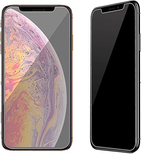 Ailun Privacy Screen Protector Compatible with iPhone Xs Max(6.5inch 2018 Release),[2Pack],Anti Spy Tempered Glass,Anti-Scratch,Case Friendly