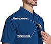 ZITY 5 Pack Polo Shirts for Men with Pocket Dry Quickly Short Sleeve Athletic Outdoor Work Collared Shirts L #4